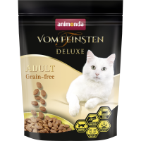 Animonda Vom Feinsten Deluxe Grain-Free Анимонда полнорационный гипоаллергенный беззерновой корм для взрослых кошек, склонных к пищевой аллергии и непереносимости