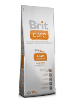 Brit Сухой корм Care для собак от 10 до 25кг с ягненком и рисом (Adult Medium Breed Lamb&Rice)