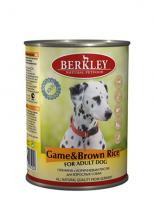 Berkley Влажный корм для собак с олениной и коричневым рисом (Adult Game&Brown Rice)