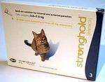 Стронгхолд Stronghold Капли для кошек от внутренних и внешних паразитов