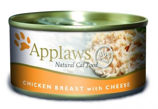 Applaws консервы для кошек с куриной грудкой и сыром, Cat Chicken Breast & Cheese