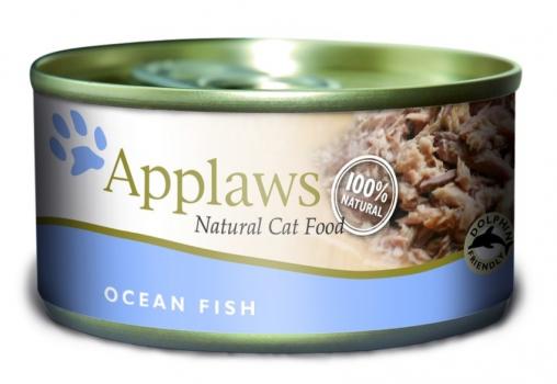 Applaws консервы для кошек с океанической рыбой, Cat Ocean Fish