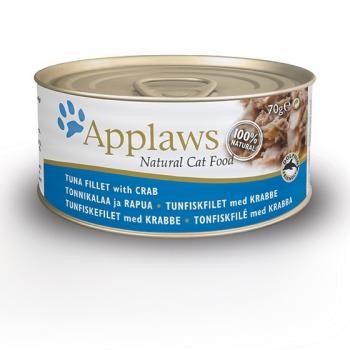 Applaws консервы для кошек с тунцом и крабовым мясом, Cat Tuna & Crab