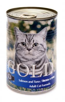 Nero Gold Неро Голд консервы для кошек Лосось и Тунец