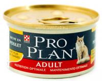 PRO PLAN ADULT Про план Влажный корм для взрослых кошек Курица