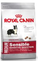 Royal Canin Medium Sensible 25 для Собак Средних Пород с Чувствительным Пищеварением