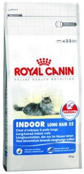 Royal Canin Indoor Long Hair 35 Сухой корм для длинношерстных кошек от года до 7 лет