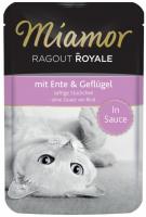 MIAMOR Ragout Royale Adult Cat Ente/Geflugel in Sauce Миамор Влажный корм для взрослых кошек рагу в Соусе Утка, Домашняя Птица