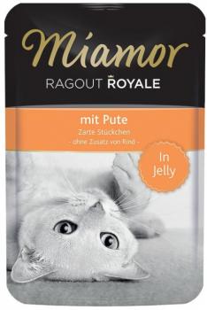 MIAMOR Ragout Royale Adult Cat Pute in Jelly Миамор Влажный корм для взрослых кошек рагу в Желе Индейка