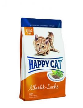 Happy Cat Сухой корм Для кошек с атлантическ. лососем (Adult mit Atlantik- Lachs)