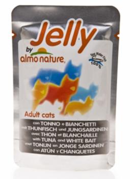 Almo Nature Алмо Нечерал Паучи Тунец и Камбала в Желе для кошек (Jelly Cat Tuna&Sole)
