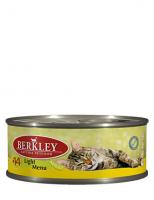 Berkley Влажный корм для кошек с телятиной и кроликом - Лайт