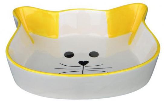 Миска керамическая для кошек Cat Face, 0,25 л