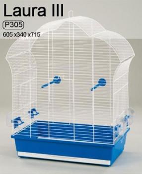 INTER-ZOO Клетка для мелких и средних птиц LAURA III 60,5 Х 34,0  Х 71,5 см