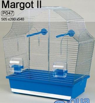 INTER-ZOO Клетка для мелких и средних птиц MARGOT II 50,5 X 28,0 X 54,0 см