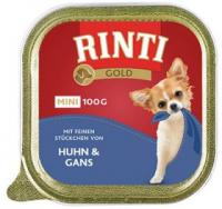 RINTI Gold MINI mit Huhn & Gans - "Ринти Голд Мини" с курицей и гусем для собак мелких пород - ламистер