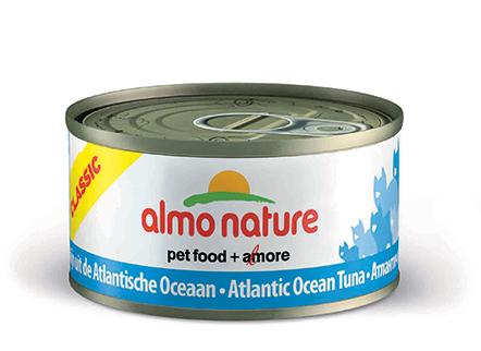 Almo Nature Алмо Нечерал Корм влажный Консервы для Кошек с Атлантическим Тунцом (Classic Adult Cat Atlantic Tuna)