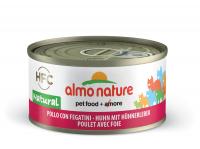 Almo Nature консервы для кошек с курицей и печенью, 75% мяса, HFC