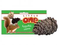 Little One лакомство-игрушка для всех видов грызунов - Кедровая шишка