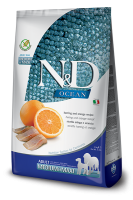 Farmina N&D Low Grain Codfish & Orange Adult Фармина Полнорационный низкозерновой корм для взрослых собак Рыба апельсин