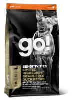 GO! NATURAL Holistic Гоу Натурал Беззерновой Сухой Корм для собак с цельной уткой для чувствительного пищеварения