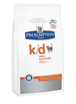 Hill?s™ Prescription Diet™ Feline K/D лечебный сухой корм для кошек K/D