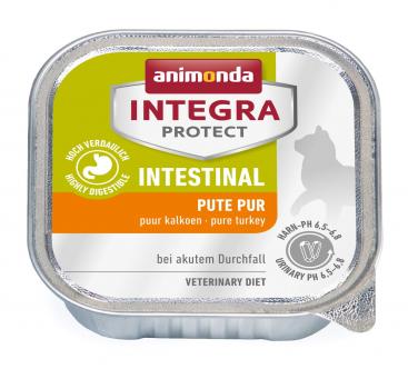 Animonda Integra Protect Cat Intestinal pure Turkey Ветеринарная диета Анимонда Интегра Протект с индейкой для взрослых кошек при нарушениях пищеварения