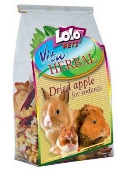 Lolo Pets HERBAL Dried Apple Хербал Яблочный микс для грызунов