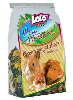 Lolo Pets Herbal Green Vegetables Хербал Зеленые овощи для грызунов