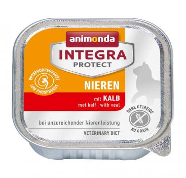 Animonda Integra Protect Cat  Nieren RENAL with Veal  Анимонда Интегра Ренал Ветеринарная диета с телятиной для взрослых кошек при хронической почечной недостаточности