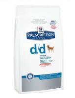 Hill?s™ Prescription Diet™ Canine D/D™ Salmon & Rice D/D Лосось&рис: Лечение пищевых аллергий и непереносимости