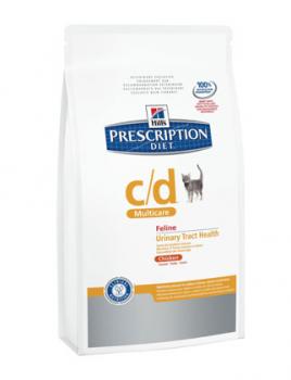 Hill?s™ Prescription Diet™ Feline c/d Multicare with Chicken C/D для кошек - профилактика МКБ: курица