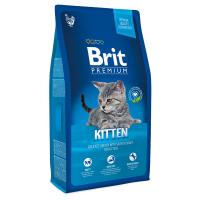 Brit Premium Cat Kitten Полнорационный корм премиум-класса для котят. С курицей в лососевом соусе