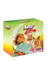 LoLo Pets Mineral block for rodents- Vegetables  Минеральный камень с овощами для грызунов