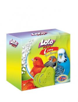 LoLo Pets Mineral block for birds- Apple  Минеральный камень с яблоком для птиц