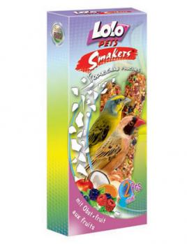 Lolo Pets Smakers Exotic Birds Fruit  Smakers с фруктами для экзотических птиц