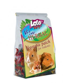 Lolo Pets Herbal Vegetable Patch Хербал Овощная грядка для грызунов