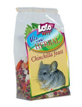 Lolo Pets Herbal Chinchilla Feast  Хербал Трапеза для шиншилл