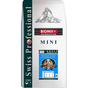 Biomill Swiss Professional MINI Adult для взрослых собак от 10 месяцев