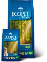 Ecopet Natural Fish Сухой корм для собак всех пород Рыба