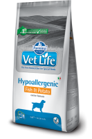 Farmina Vet Life Фармина Вет Лайф HYPOALLERGENIC FISH &POTATO Canine Диета для собак при пищевой аллергии