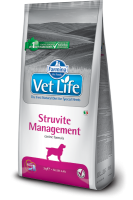 Farmina Vet Life STRUVITE MANAGEMENT Canine Фармина Вет Лайф Диета для собак при рецидивах мочекаменной болезни струвитного типа