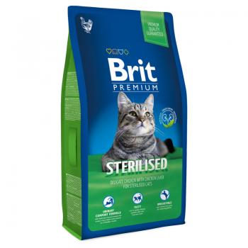 Brit Premium Cat Sterilised Полнорационный корм премиум-класса для кастрированных котов и стерилизованных кошек