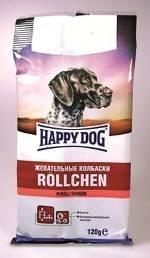 Happy Dog Хеппи Дог Лакомство для собак колбаса с рубцом