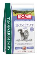 Biomill Homecat Корм для кошек с чувствительным пищеварением и склонных к аллергии (ягненок)