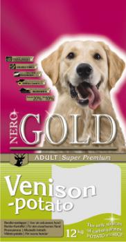 Nero Gold Venison&Potato Неро Голд Сухой корм для взрослых собак c олениной и сладким картофелем