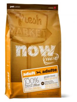 Now Natural Adult Grain Free Нау Беззерновой сухой корм для взрослых собак с индейкой, уткой и овощами