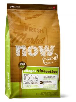 Now Natural Fresh Small Breed Recipe Grain Free Нау Беззерновой Сухой корм для Малых пород Всех возрастов с Индейкой, Уткой и овощами