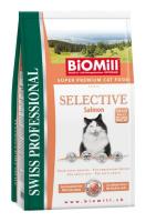 Biomill Salmon Корм для взрослых кошек с норвежским лососем