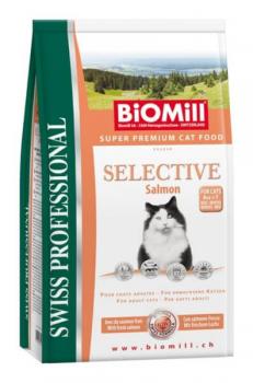 Biomill Salmon Корм для взрослых кошек с норвежским лососем